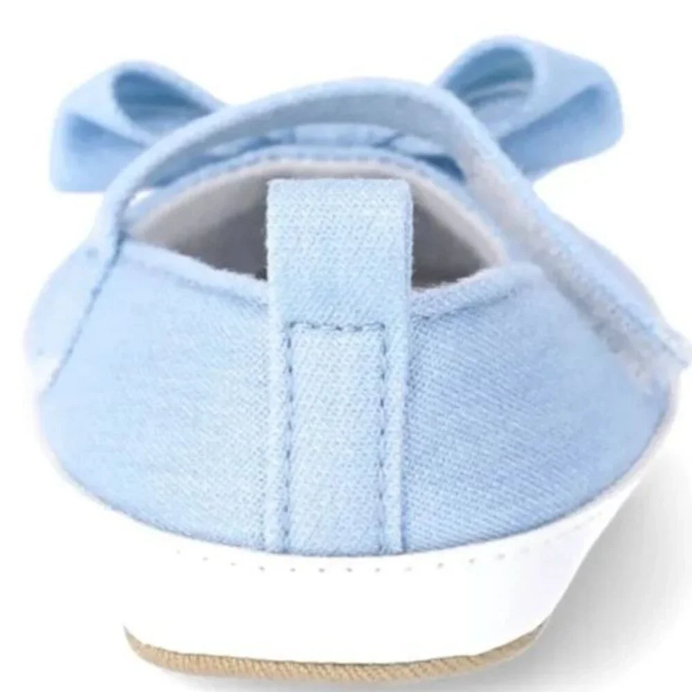 Carter's Child Of Mine Baby Girl Skimmer Sneaker Shoes Size 0-3 Months NEW